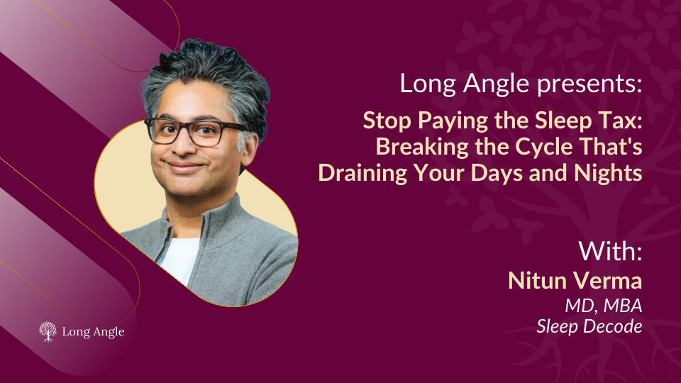 Stop Paying the Sleep Tax: How High Performers Reclaim Energy, Focus, and Longevity