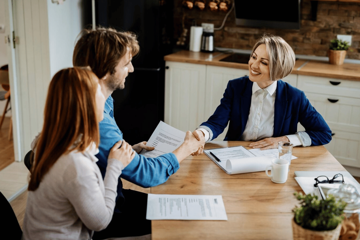 Financial advisors helping wealthy clients