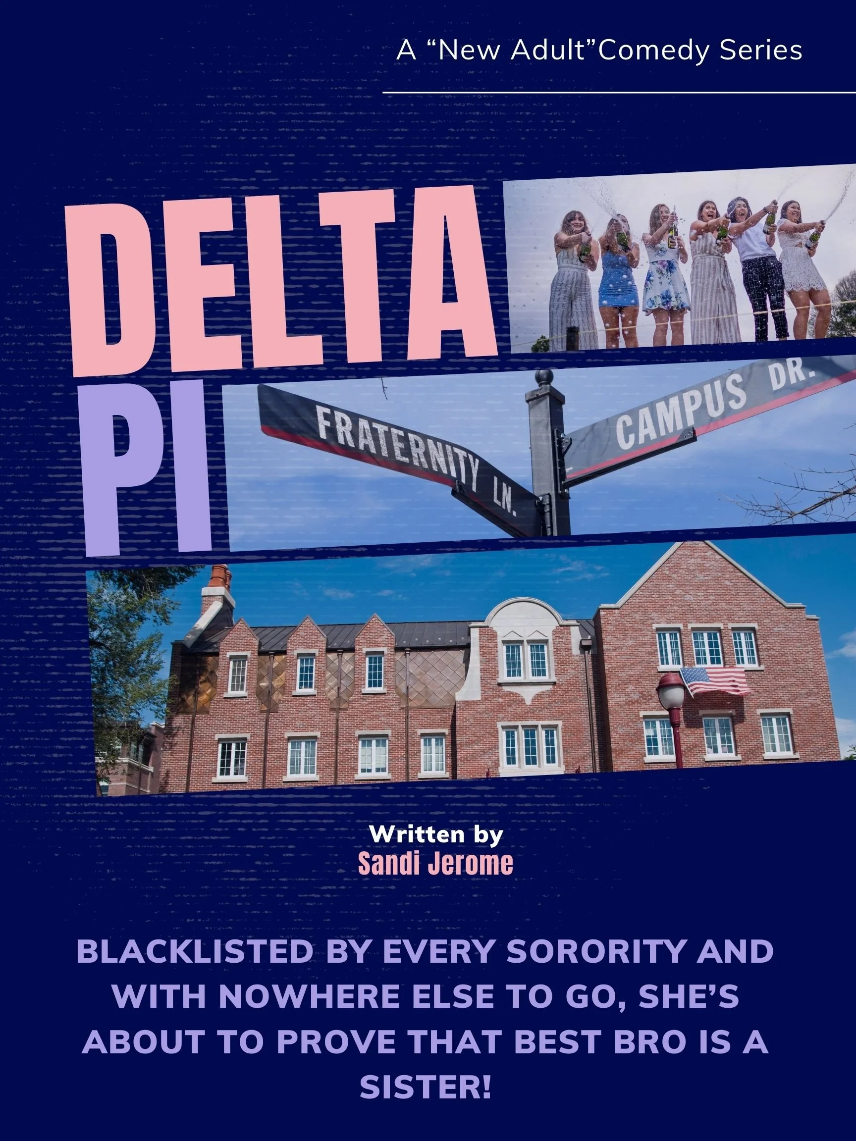 An ambitious, driven college freshman accidentally spray-paints her future sorority “sisters” lavender, and after she gets banned from every campus sorority house and the dorms are full, she must accept the erroneous invitation letter from her father
