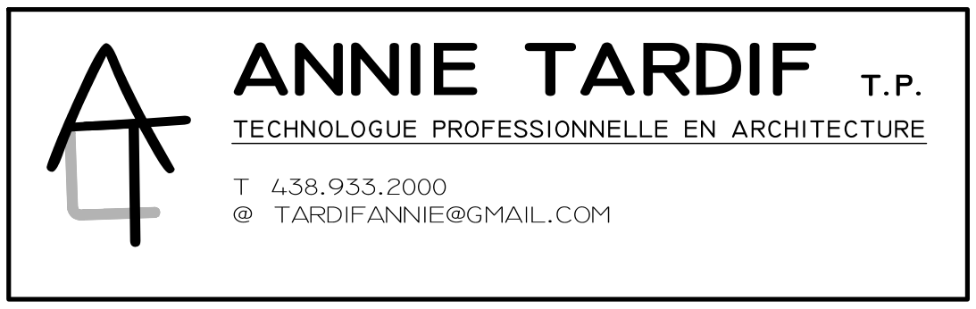 Technologue en architecture - Annie Tardif