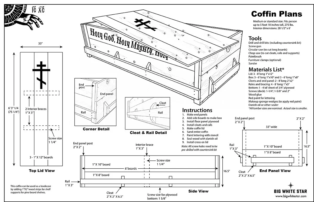 DIY Coffin Plans