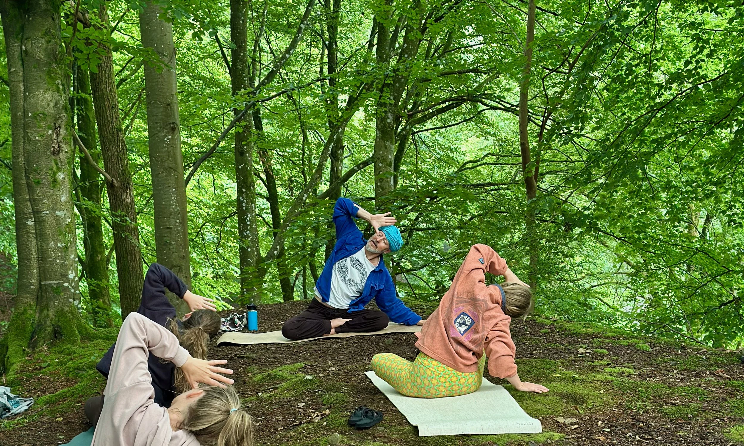 Yoga / Qigong varje morgon i Juli