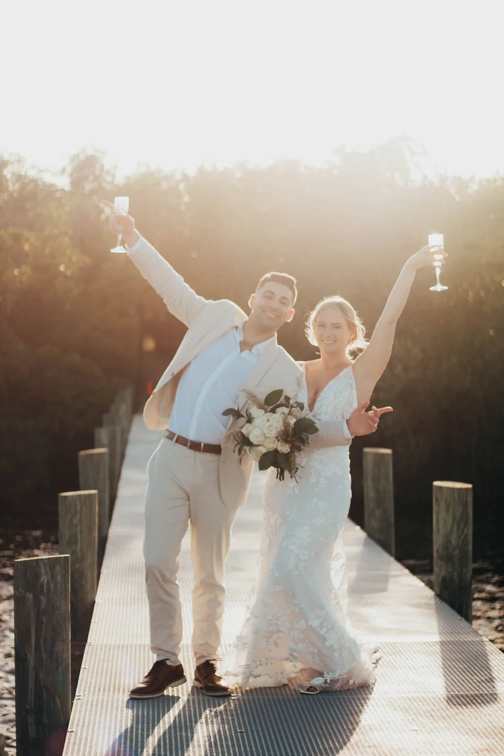 wedding dresses vero beach Chic Tulle A line Ivory Lace V neck Summer Beach Wedding Dress