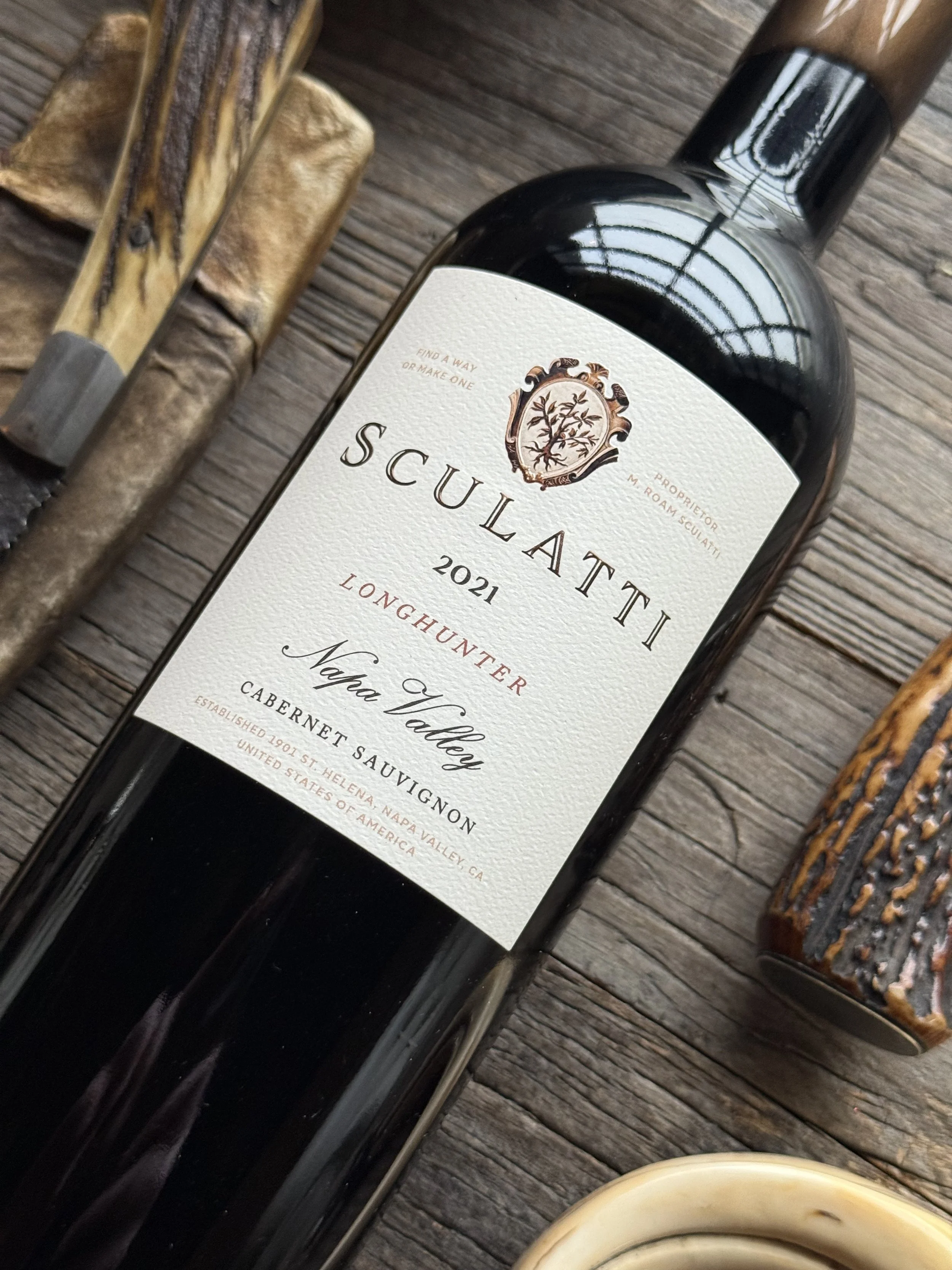 2021 SCULATTI "Longhunter", Napa Valley Cabernet Sauvignon