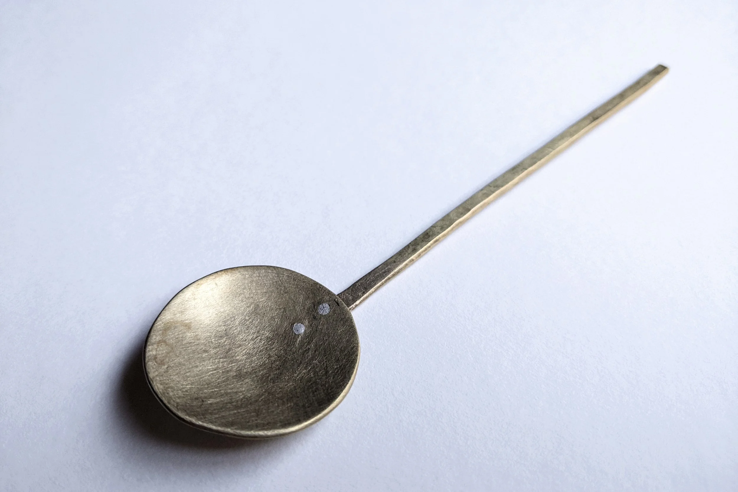 Tea spoon straight handle