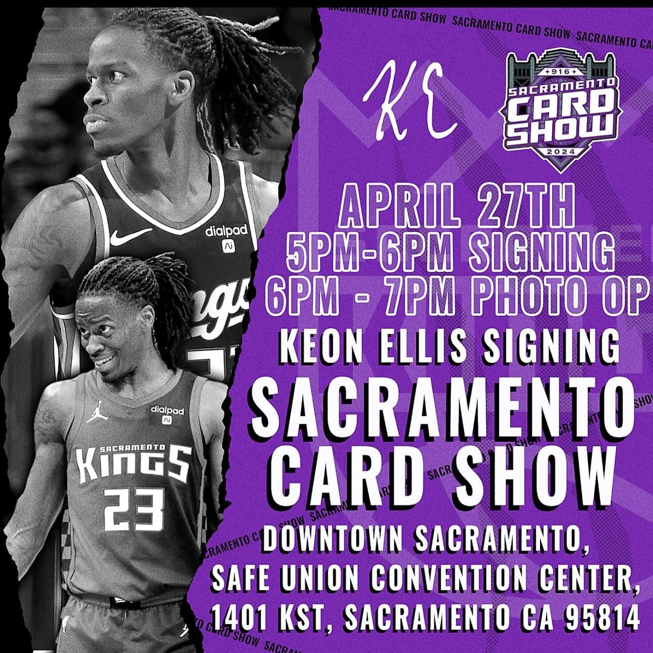 SURPRISE! WE HAVE @kkeon4 COMING TO THE SHOW THIS WEEKEND!!!! He will be signing autos and taking pics! We are so thankful for him to be our second guest at the sac show!