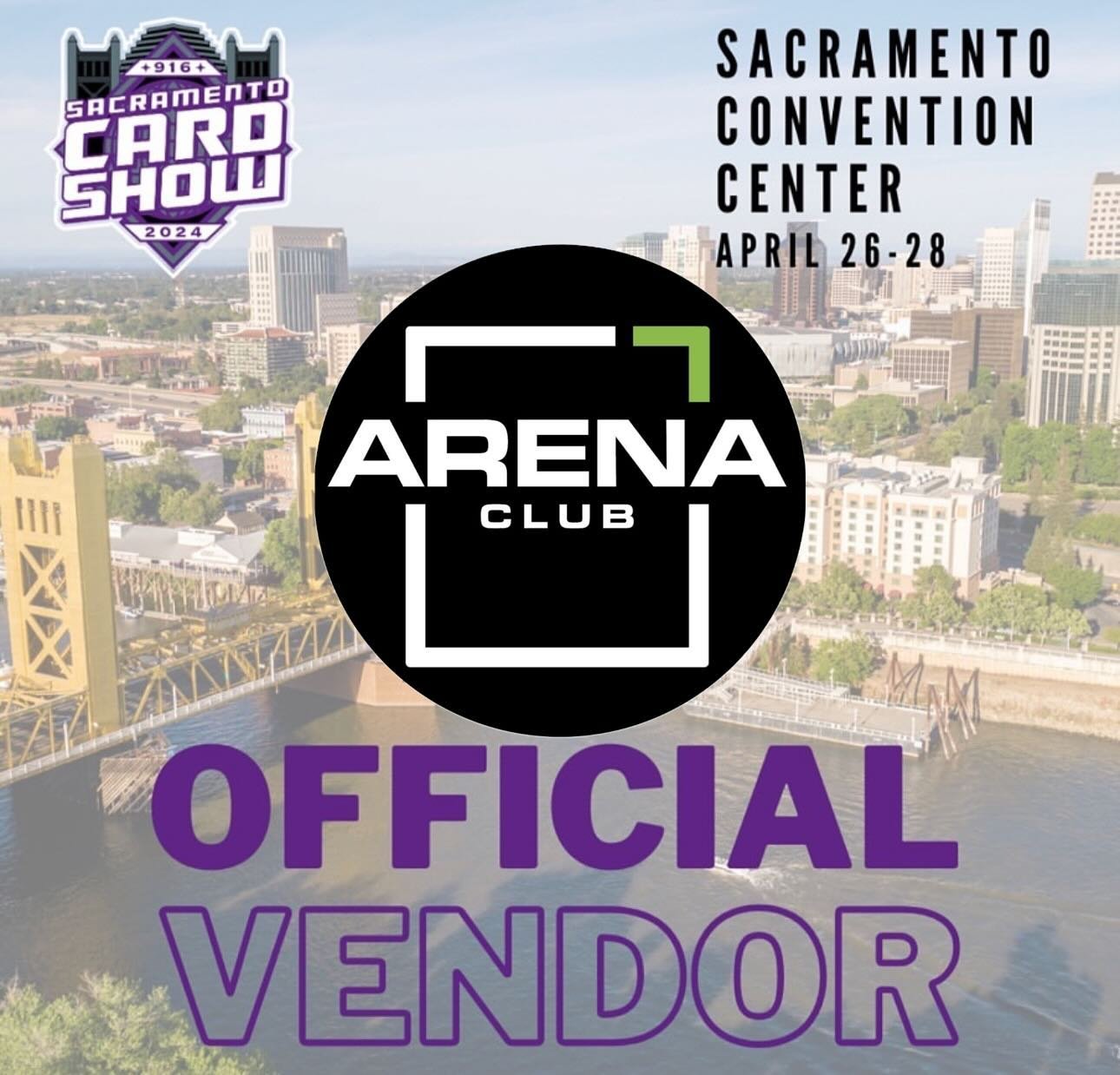 Big thank you to one of our sponsors, @arenaclub for coming down to our show this weekend. They will be Set up accepting submissions and they do have a Promo going on For April for Baseball cards from 1980 - PRESENT &amp; TCG!  Be sure to use the pro