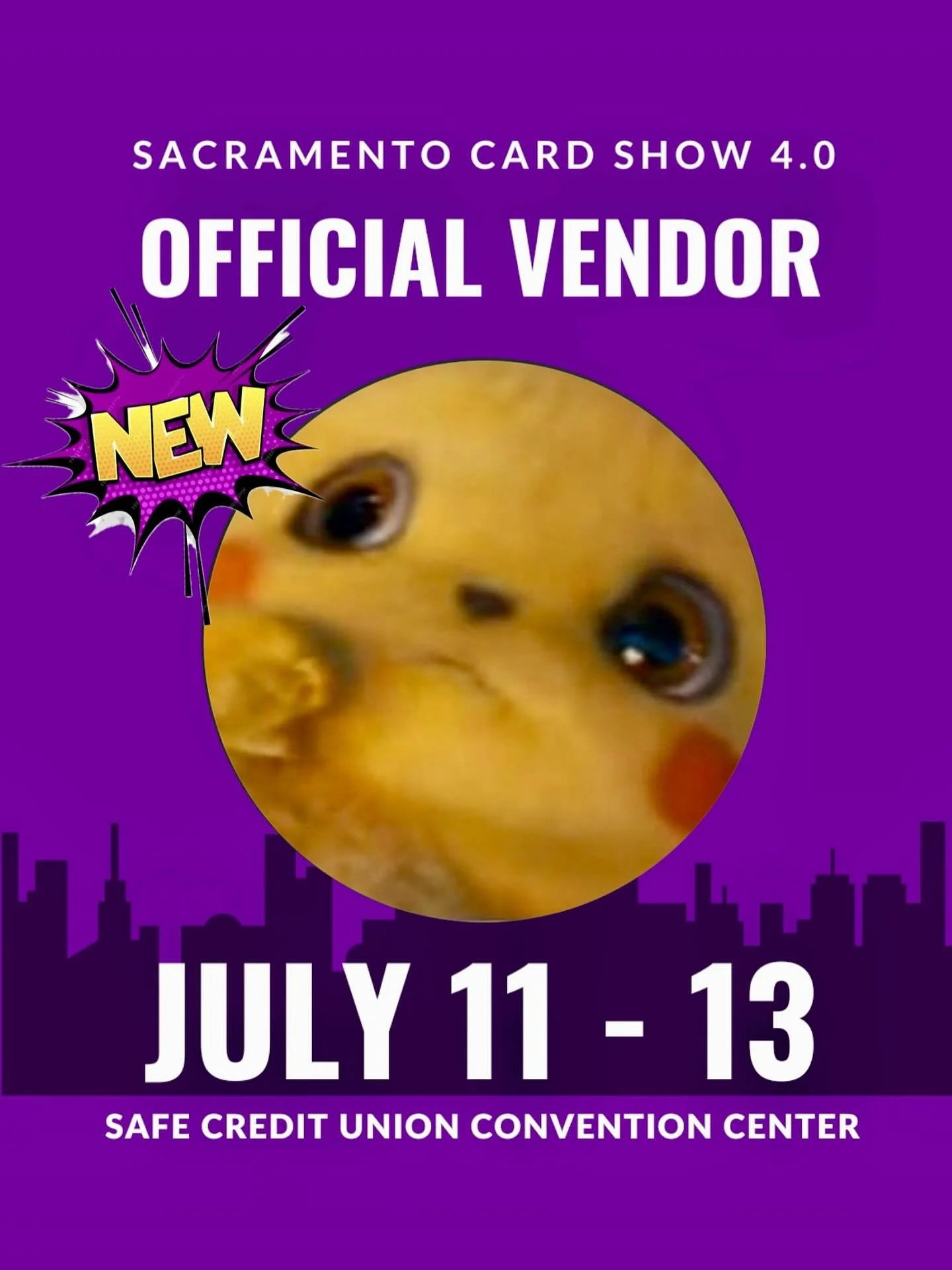 Getting hyped for Sacramento Card Show 4.0 this July! 🗓️🔥 Shoutout to @ozonetcg_ - excited to see what they’re bringing to the table! Don’t miss them July 11-13 at the Safe Credit Union Convention Center! 💎📍 It’s going to be epi