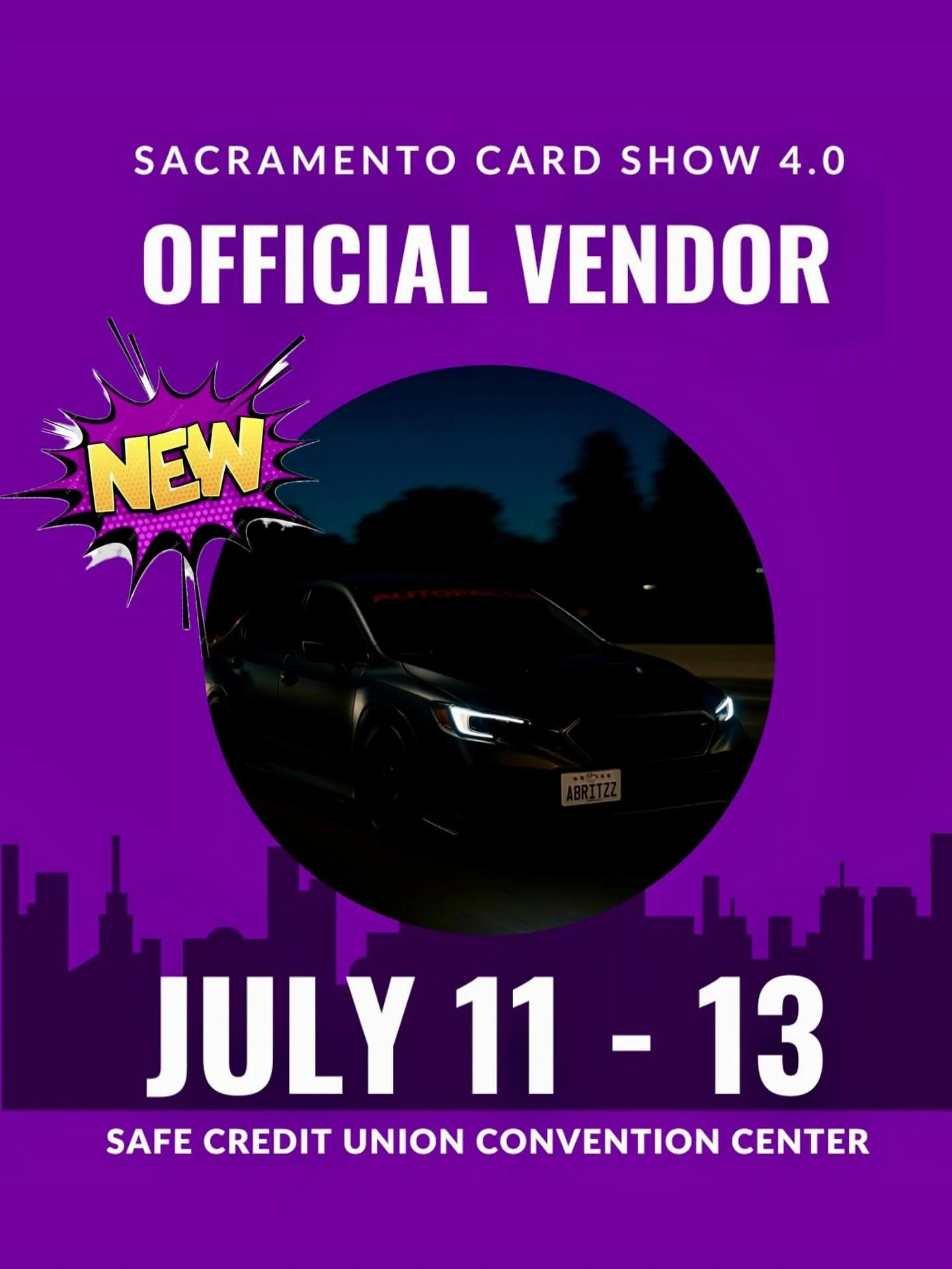 Getting hyped for Sacramento Card Show 4.0 this July! 🗓️🔥 Shoutout to @arizztcg_ - excited to see what they’re bringing to the table! Don’t miss them July 11-13 at the Safe Credit Union Convention Center! 💎📍 It’s going to be epi