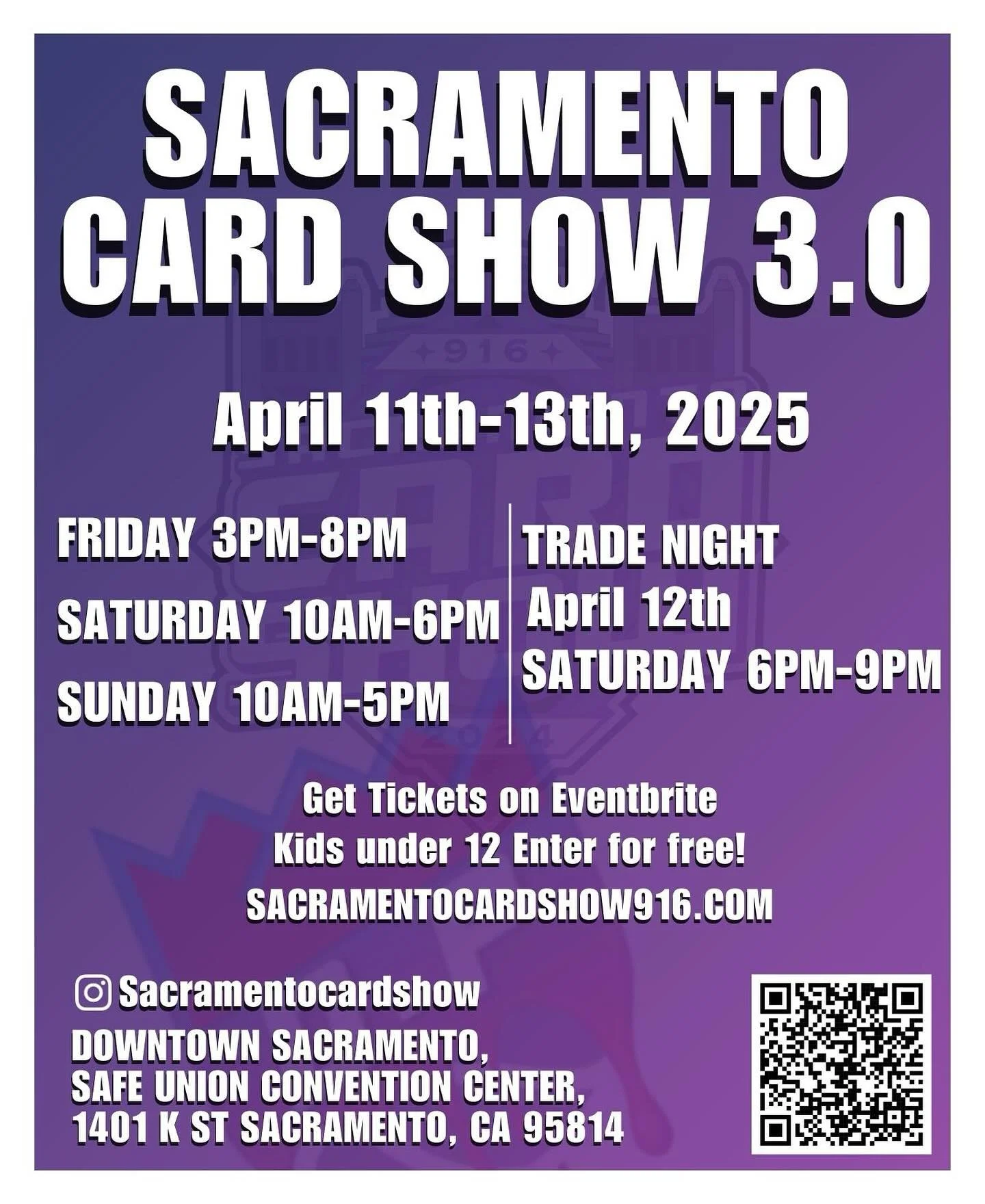 APRIL 11-13 TELL A FRIEND!