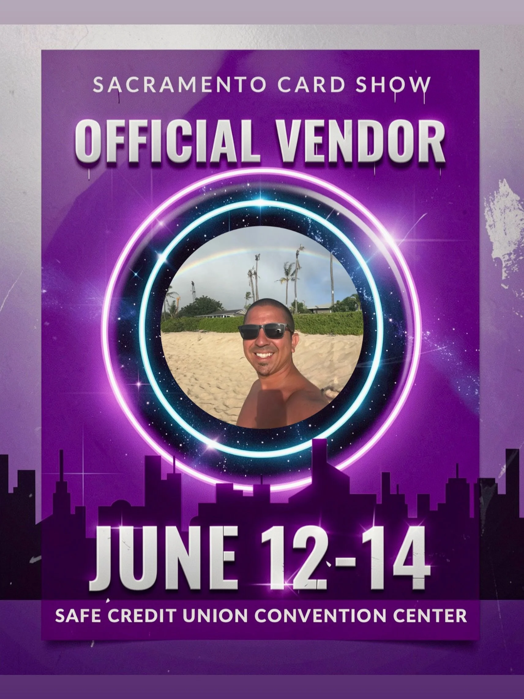 🔥 VENDOR SPOTLIGHT 🔥

The countdown is ON for the Sacramento Card Show! 

Make sure you stop by and check out @santiago.nunez at the SAFE Credit Union Convention Center June 12&ndash;14 for 🔥 inventory, rare finds, singles, slabs, wax, deals, and 