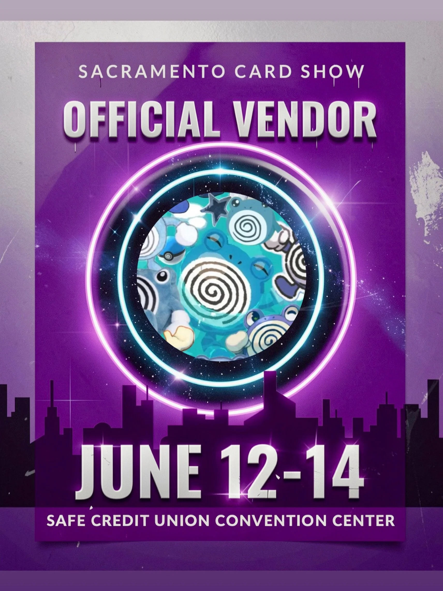 🔥 VENDOR SPOTLIGHT 🔥

The countdown is ON for the Sacramento Card Show! 

Make sure you stop by and check out @polis.whirl at the SAFE Credit Union Convention Center June 12&ndash;14 for 🔥 inventory, rare finds, singles, slabs, wax, deals, and mor