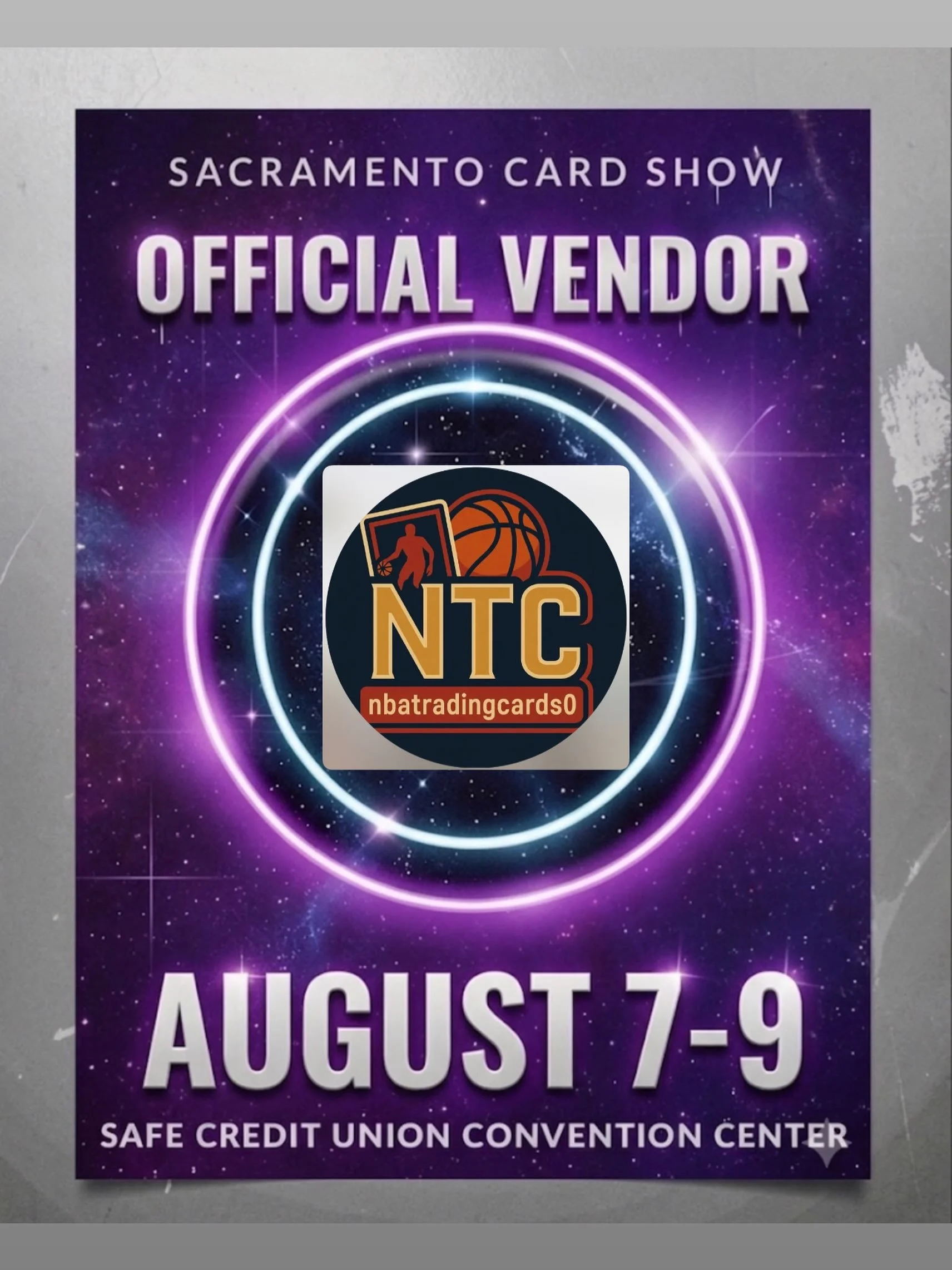🔥 VENDOR SPOTLIGHT 🔥

This weekend is the the weekend you have been waiting for! It&rsquo;s Sacramento Card Show time!

Make sure to stop by and check out @nbatradingcards0_ at the SAFE Credit Union Convention Center from August 7th-9th for some of