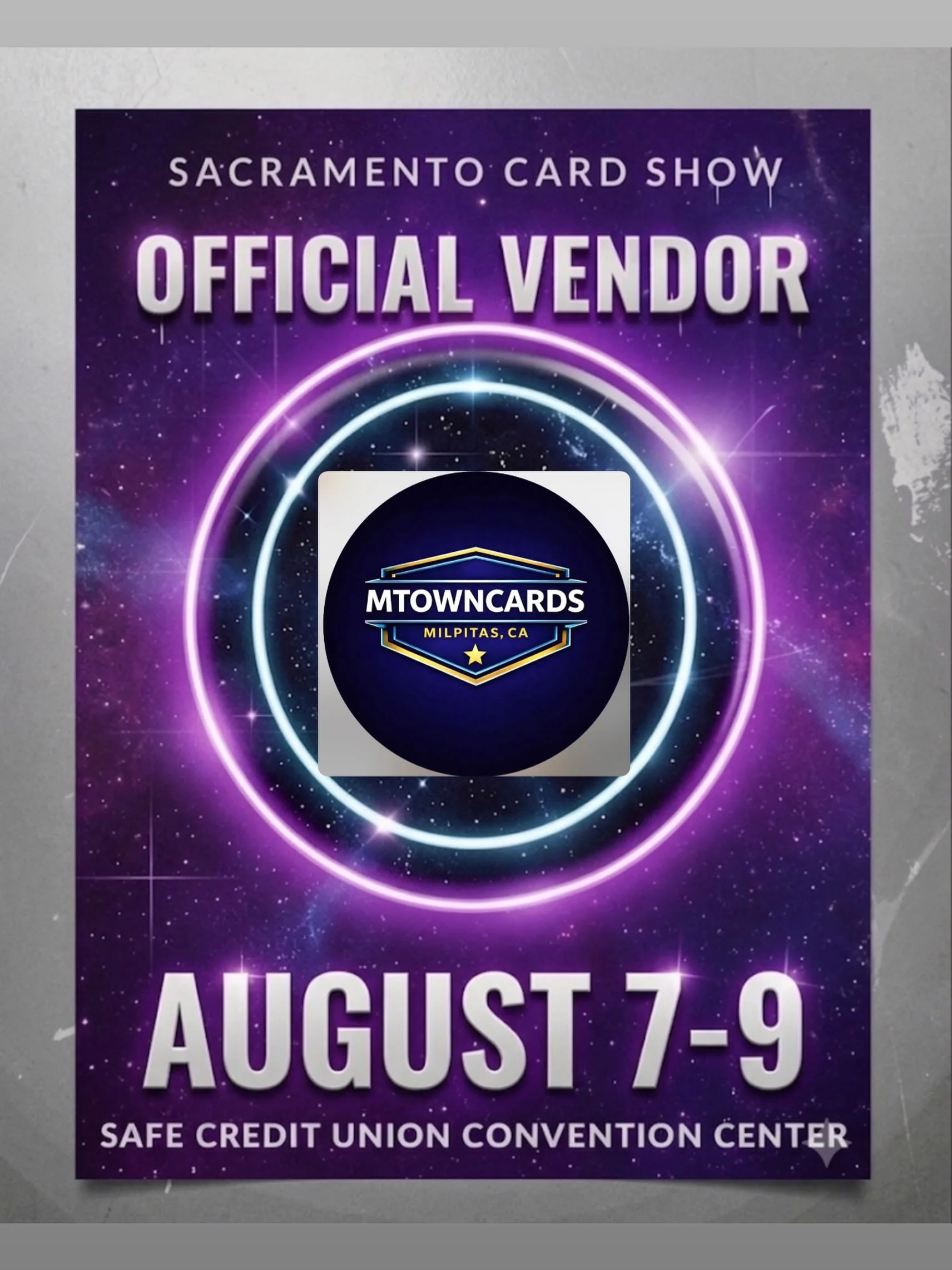 🔥 VENDOR SPOTLIGHT 🔥

This weekend is the the weekend you have been waiting for! It&rsquo;s Sacramento Card Show time!

Make sure to stop by and check out @mtowncards at the SAFE Credit Union Convention Center from August 7th-9th for some of the be