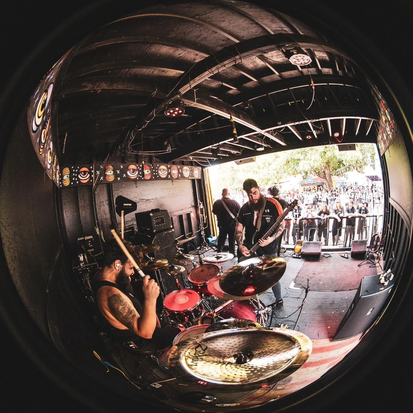 TOMORROW THE PARTY BEGINS!!!
@uponaburningbodyofficial @lastnightofsolace @lanticblueband @dispositionstx and MORE!!!
SEE YOU AT HALTOM THEATER @thehaltomtheater 
---
Photo and Gif Cred: @ashotofbaileysphoto 
----
 #dfwlocal #drums #drummer #drumming