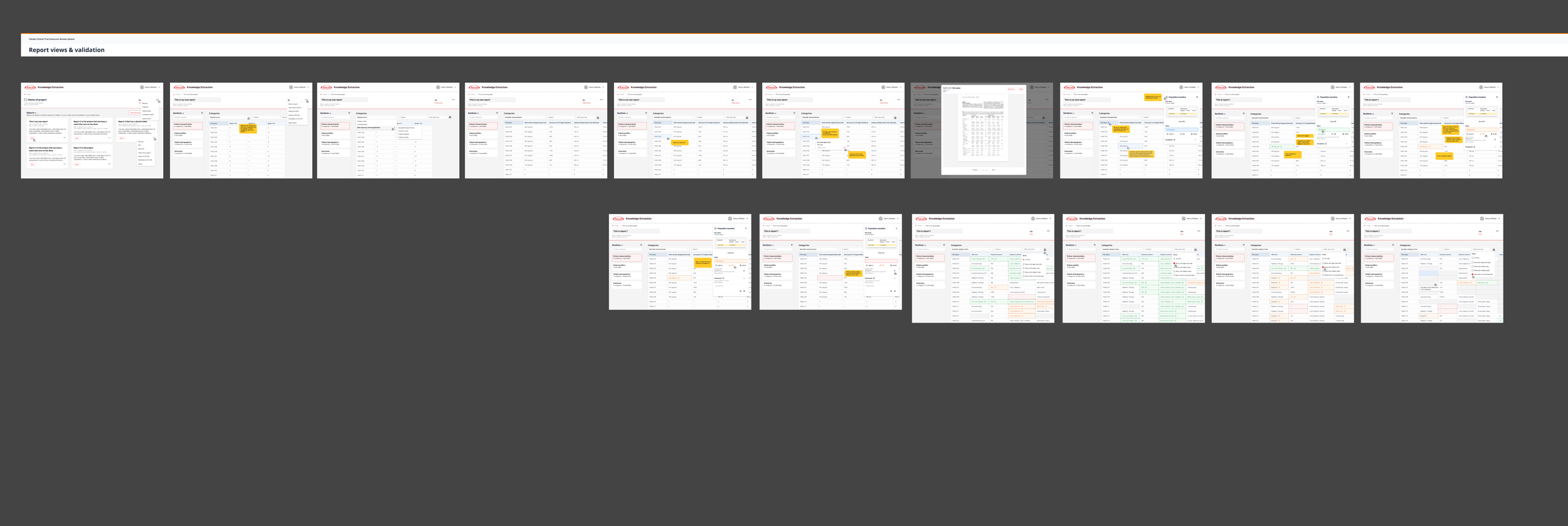 User journey flows