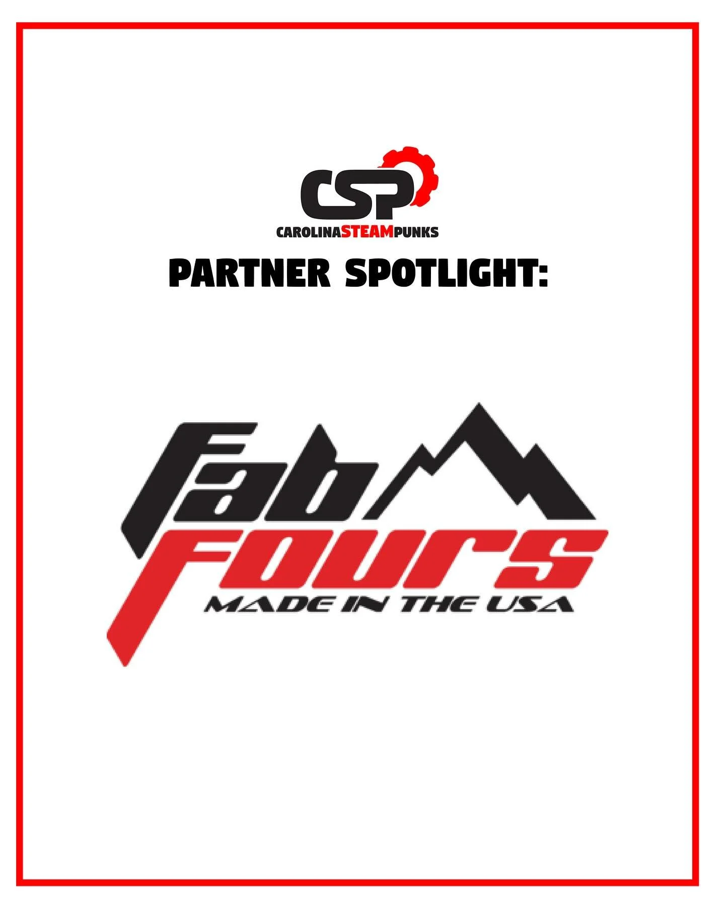 FabFours ( @fabfoursinc ) is a new partner for us this year, but they came in swinging. They loved the idea of the build and came up with their scanning equipment to scan the vehicle, so they could design something custom for us. They knocked it out 