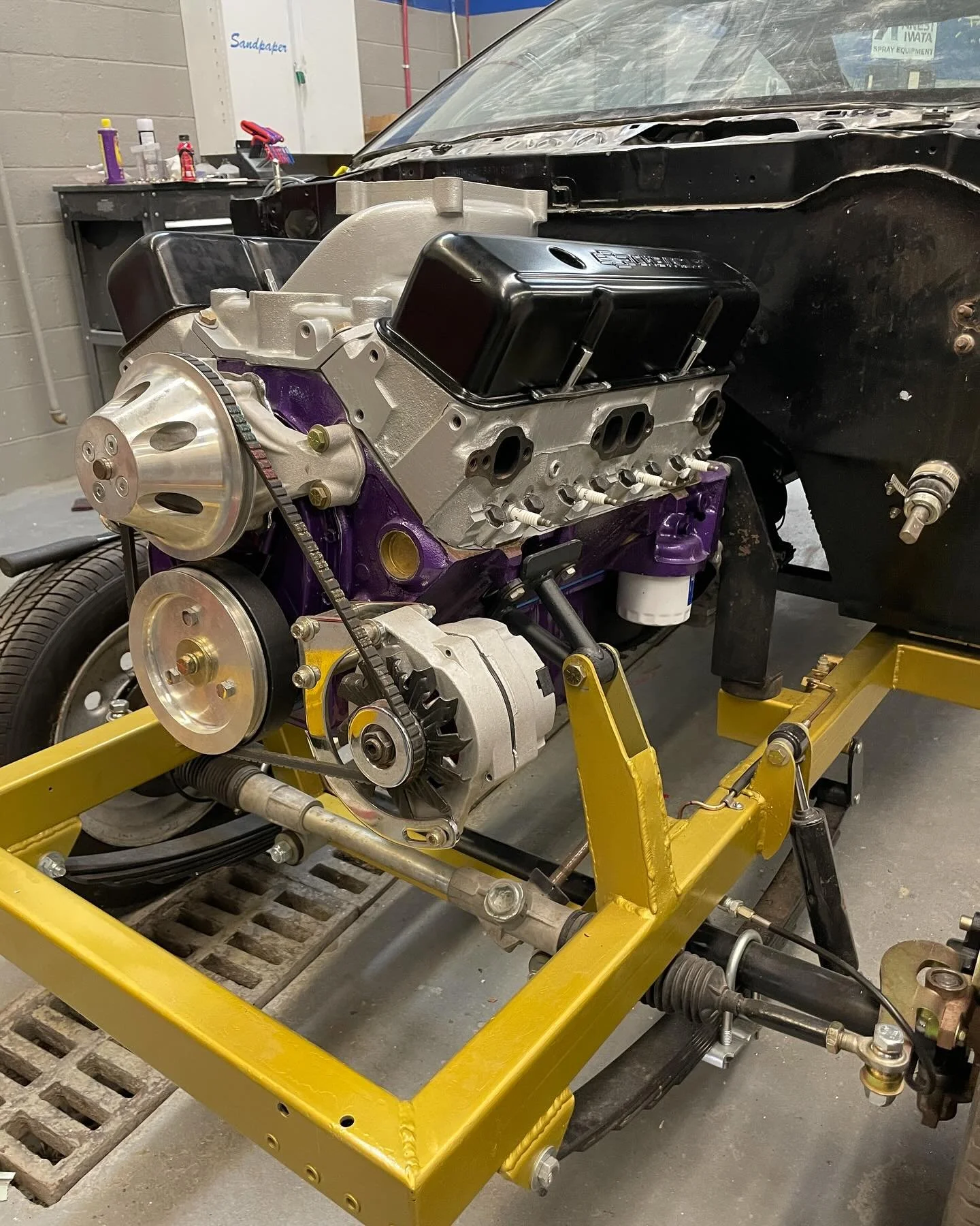 Some of the build pics from the last 2 months. 
#sema #semashow #studentbuilt #acesefi#CamHoStang #skunkwerx #semashow2024 #ratrod #freak_show_build #trending #builtnotbought #semaofficial #insanebuilds #cate #careerandtechnicaleducation #lightupthed