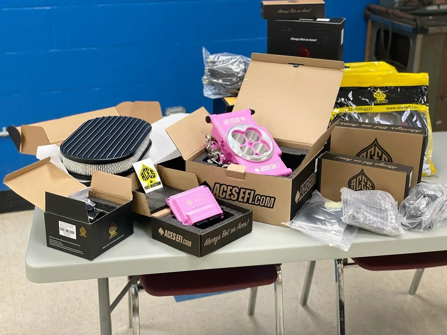 We want to welcome our newest partner/supporter for our program and builds. @acesfuelinjection partnered with us to finish off the fuel management for the SKUNKWERX gasser build. Check out the gasser with the @freak_show_builds cars. Visit the #ACESe