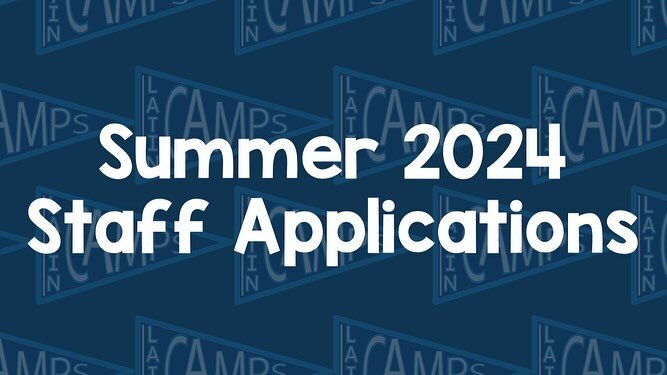 STAFF APPLICATIONS ARE OPEN! Swipe for more information. We cannot wait to see your creativity soar! Summer 2024 registration launches January 4th ☀️@latinsummercamp  @charlottelatinschool #clshappycamper #charlottelatinschool #latinsummercamps