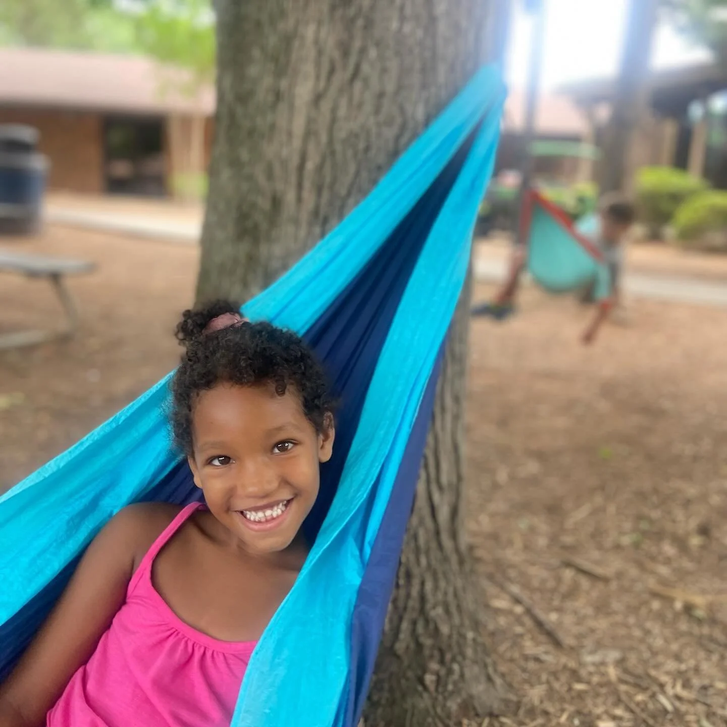Hanging out in our hammock village! ☀️🏕️❤️ #clshappycamper #clscampvictor
