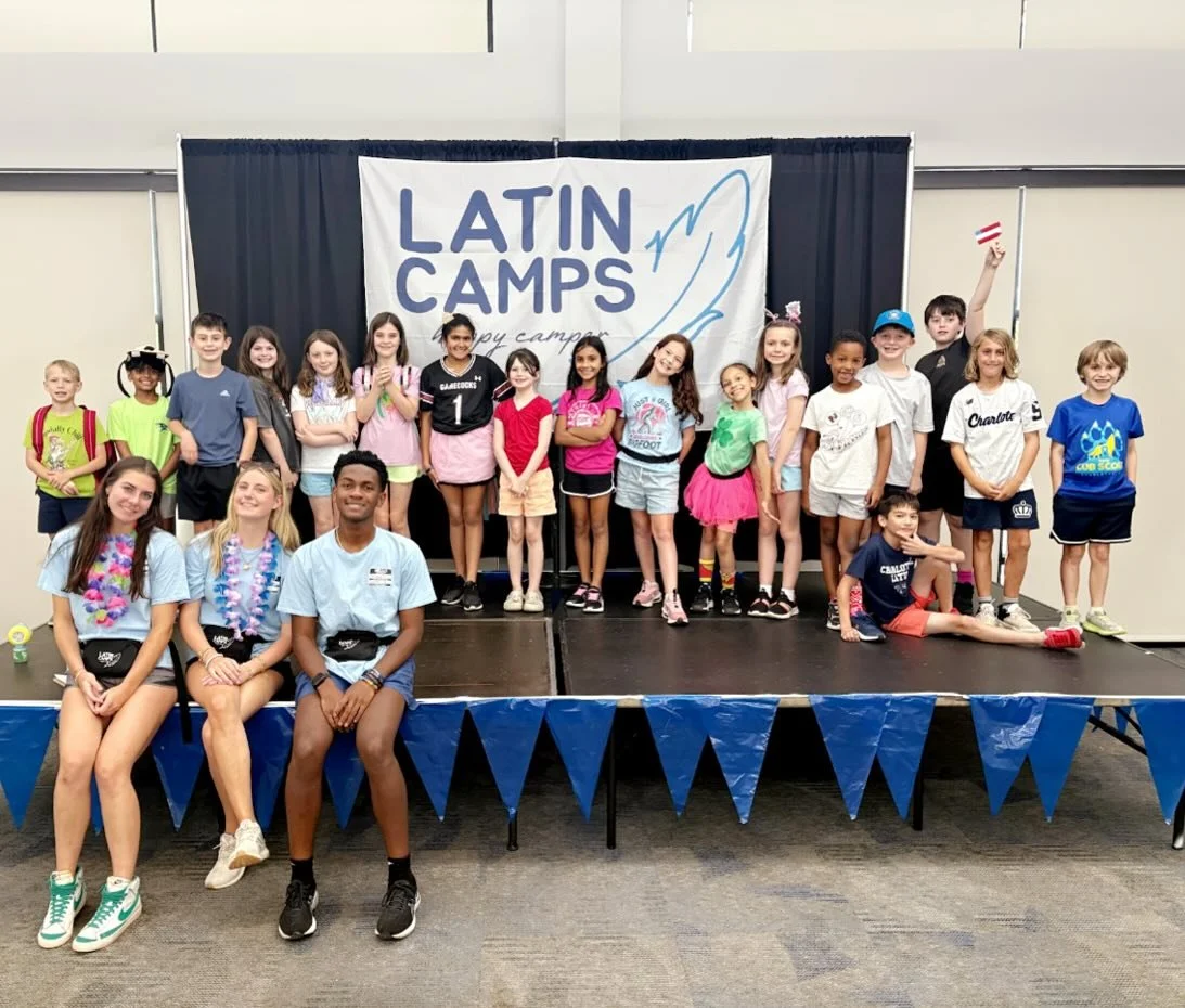 Our first ULTIMATE camp champs and the winners of the camp hammock award! Way to go Talon Tribe B! Wacky Tacky Talent Show 🎤✨🧳 #clshappycamper #clscampvictor #latincamps #charlottelatin