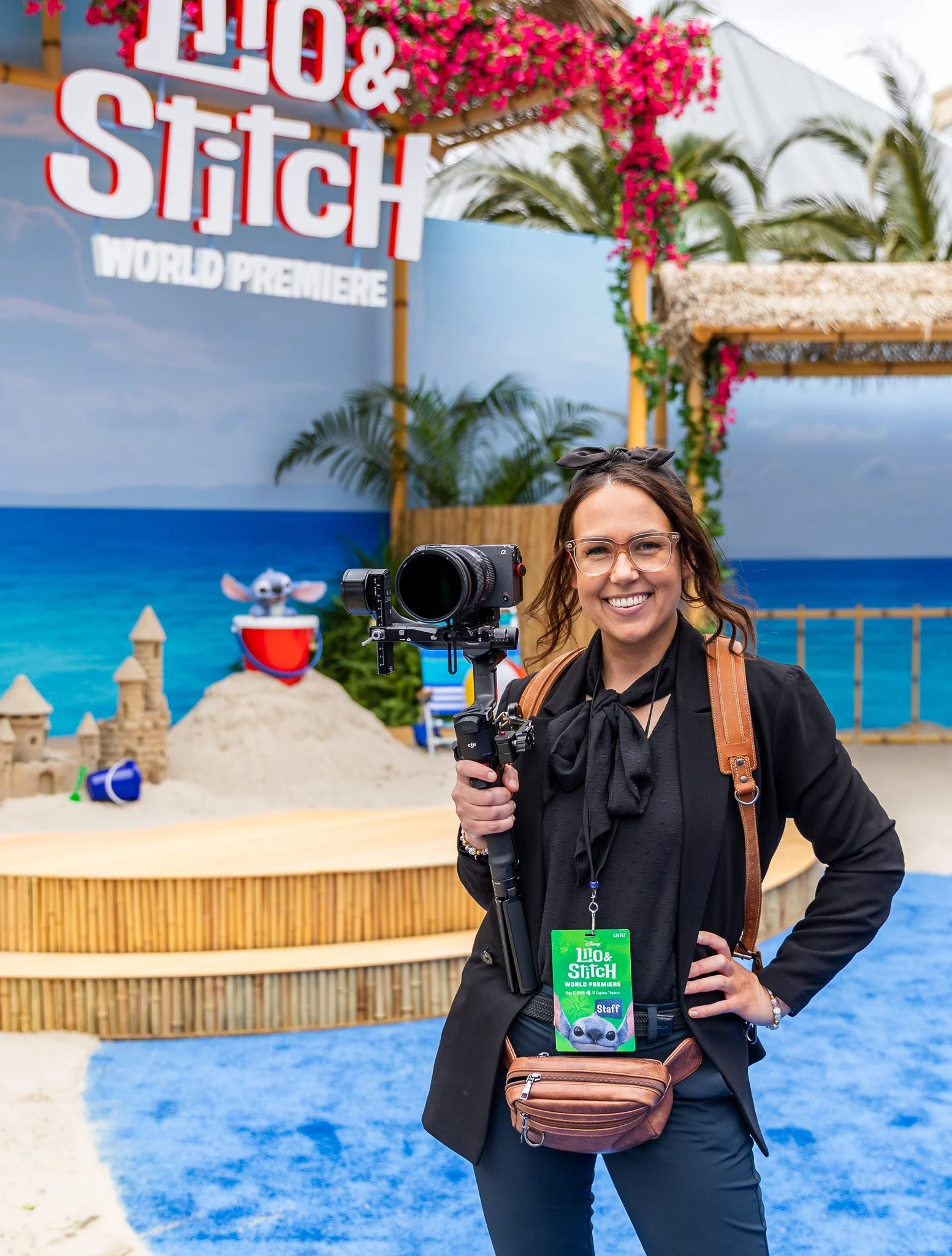 Terese Films, LA Videography as a videographer at the World Premiere of Lilo and Stitch.