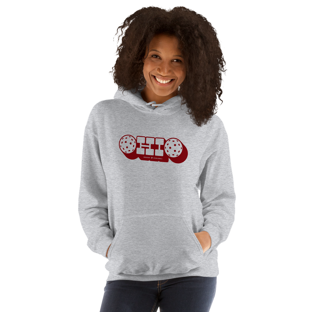 OHIO Hoodie — Unlucky Pickleball t shirts hoodies patches and gear