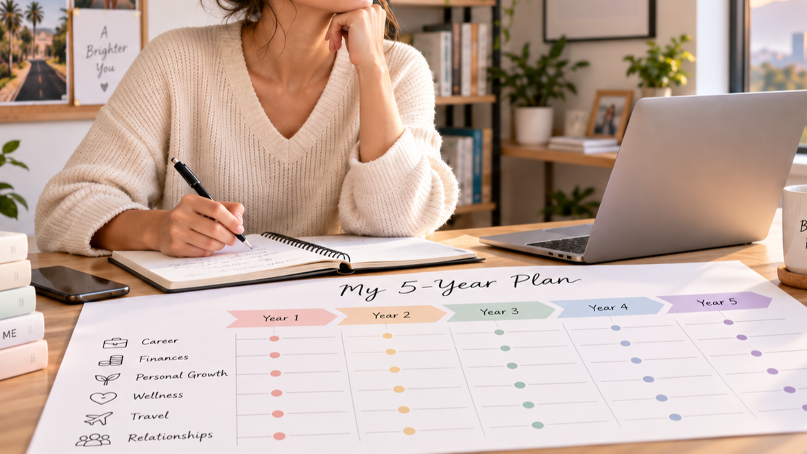 How to Create a 5-Year Plan When You Have No Idea What You Want Your Life to Look Like