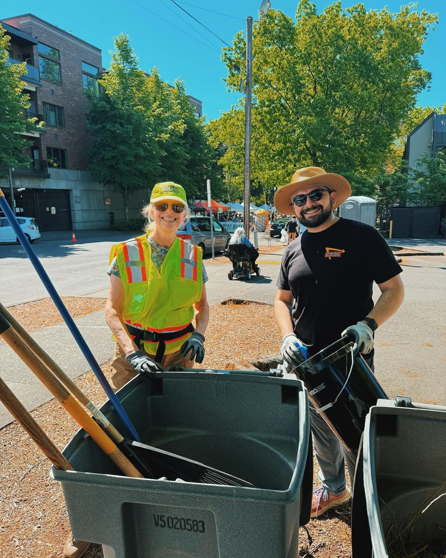 Over 100 volunteers planted 2,500+ flowers and removed 13 bins worth of trash from the downtown area at last Saturday&rsquo;s Spruce the Couve event! 🪴We were so happy to join in and support our Vancouver community!