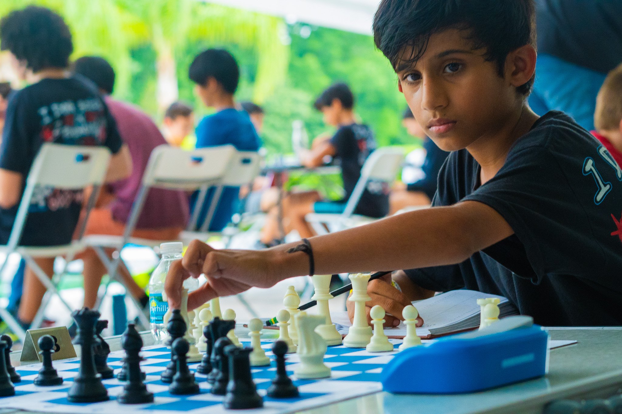 I enjoy the BYC skittle games when I can talk with friends and coaches.
-Angad Pareek