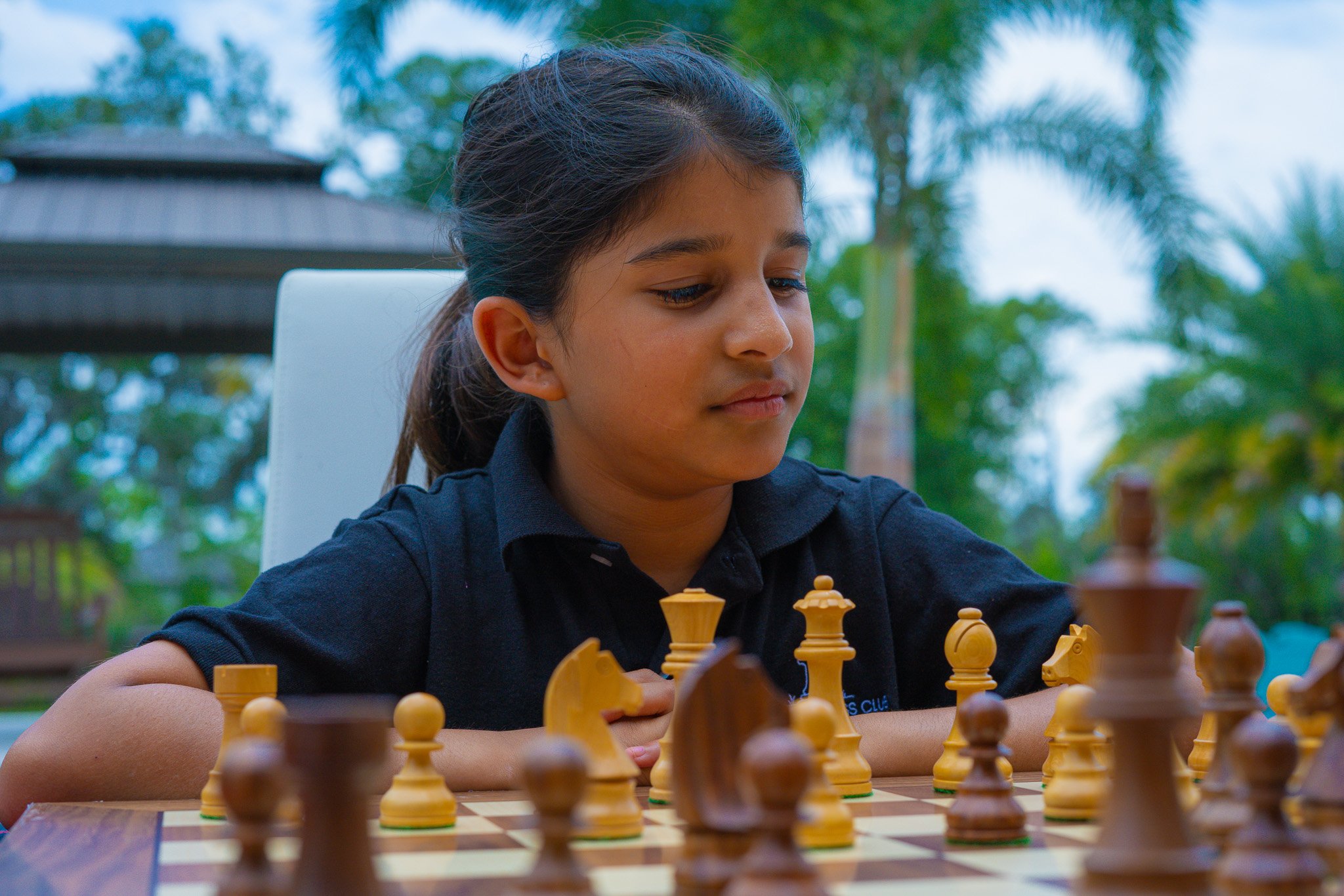 I play chess because it's challenging.
-Kannan Garg