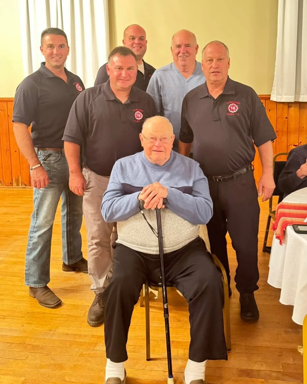 LBFC members enjoyed a great evening at the Town Volunteer Dinner! 🚒❤️