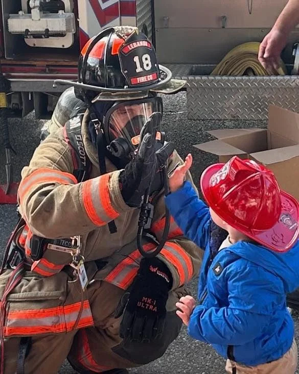 🚒🔥 Today our firefighters visited local schools for Fire Prevention Week &mdash; teaching kids about fire safety and checking out the trucks! 👩&zwj;🚒👨&zwj;🚒