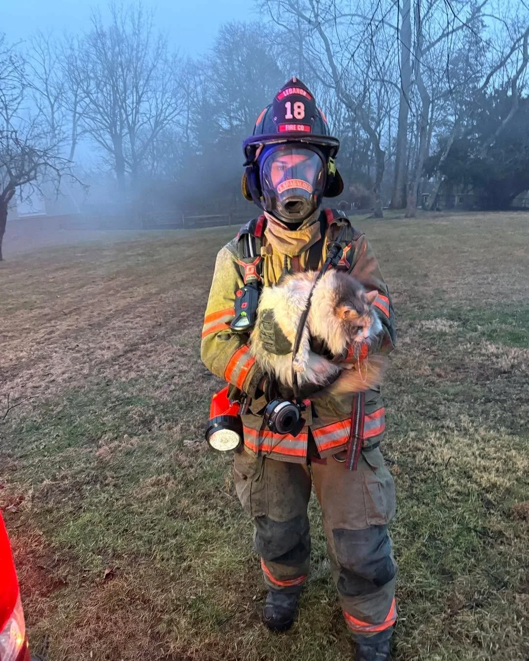 On January 10 at approximately 4:30 PM, LBFC along with Oldwick Fire Company were dispatched to an alarm activation in Tewksbury Township. Upon arrival, firefighters encountered heavy smoke conditions and upgraded the response to a working building f