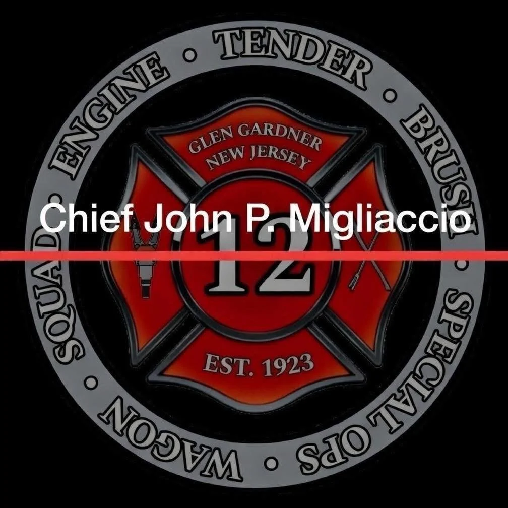 With heavy hearts, we extend our deepest condolences to the members of Glen Gardner Fire Company on the passing of Past Chief John P. Migliaccio.

We also keep Chief Migliaccio&rsquo;s family in our thoughts and prayers during this incredibly difficu