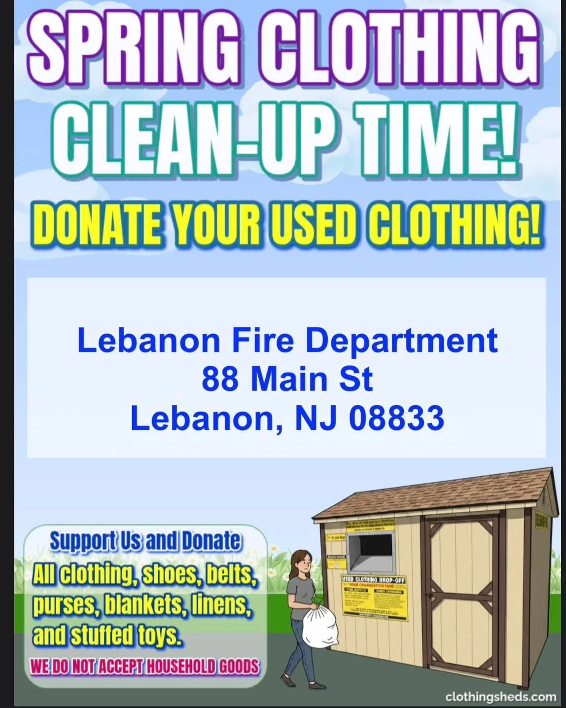 Every bag makes a difference. ❤️🚒

📍 Drop off anytime at our bin!