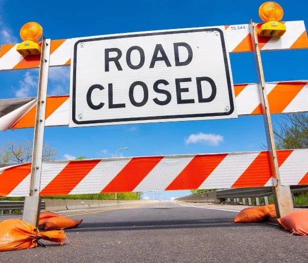 Cokesbury Rd is closed between Main St and 22