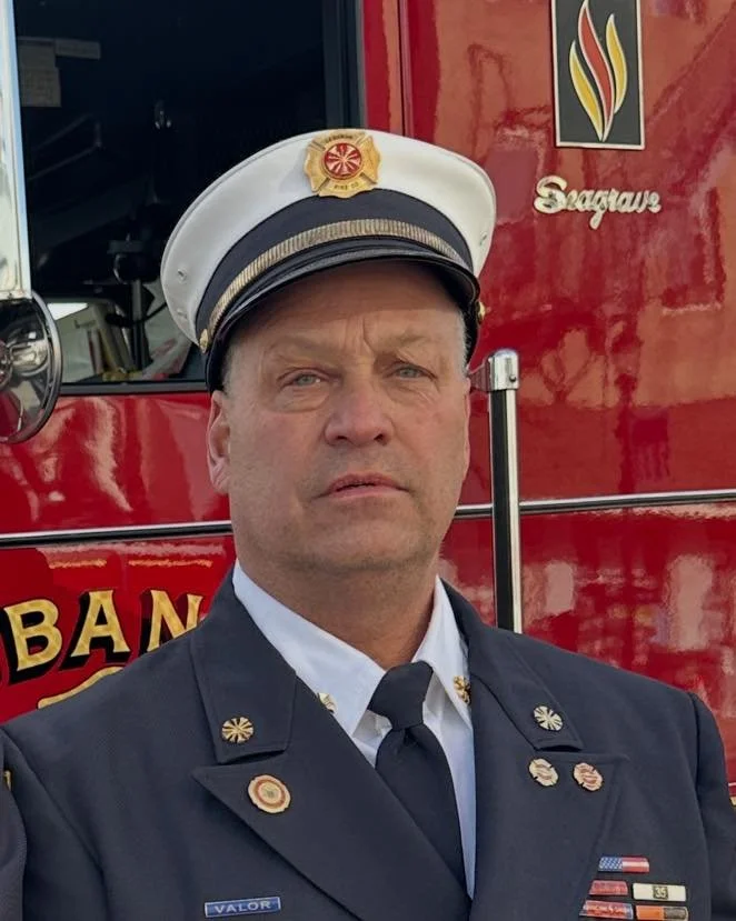 It is with profound grief that Michele Saharic and family announce the untimely passing of her beloved husband, Past Chief Kevin Saharic, details will follow, presently the funeral is under the direction of Scarponi Funeral Home, Lebanon Borough.