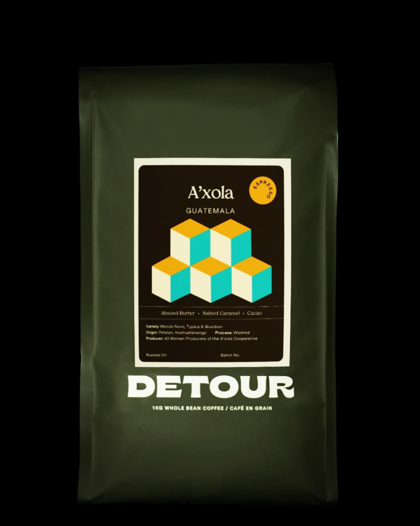 We have a new single origin espresso in the grinder from @detourcoffee with notes of almond butter, salted caramel and cacao. If you love it as much as we do take home a bag from our retail shelf