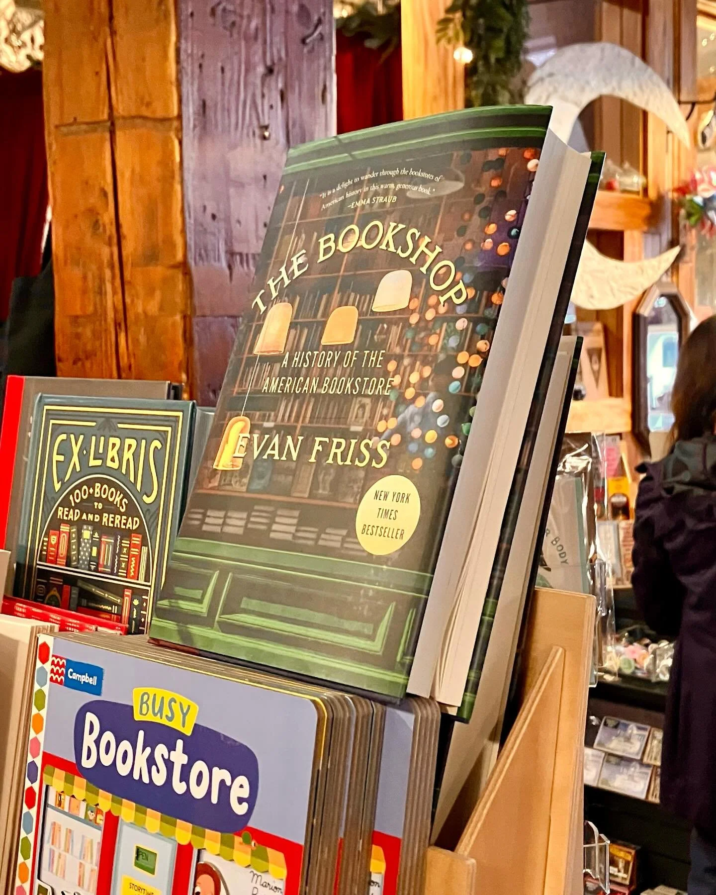 Nice to see @theunreliablenarratorroc buzzing on Indie Bookstore Day. Lots of shoppers here (including me)!😊 #independentbookstoreday #independentbookstore #roc #readersgonnaread