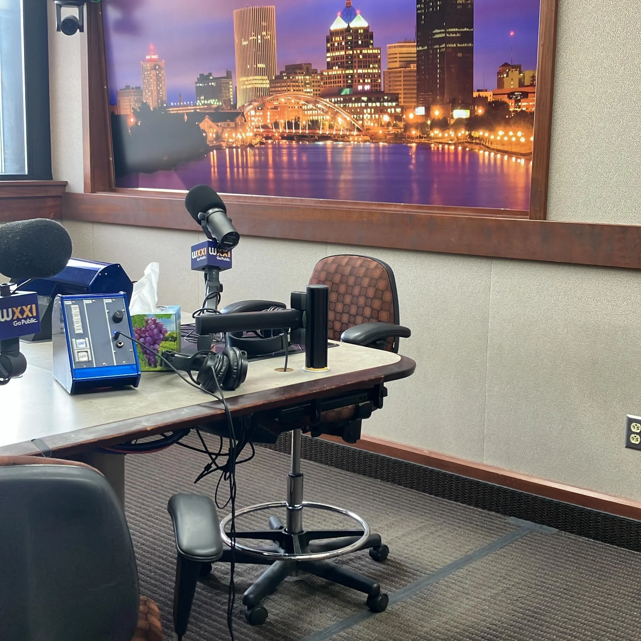 Guess what I&rsquo;ll be doing tomorrow from noon to 2?! Hint: @wxxirochester Connections host Evan Dawson is taking the day off. 😉