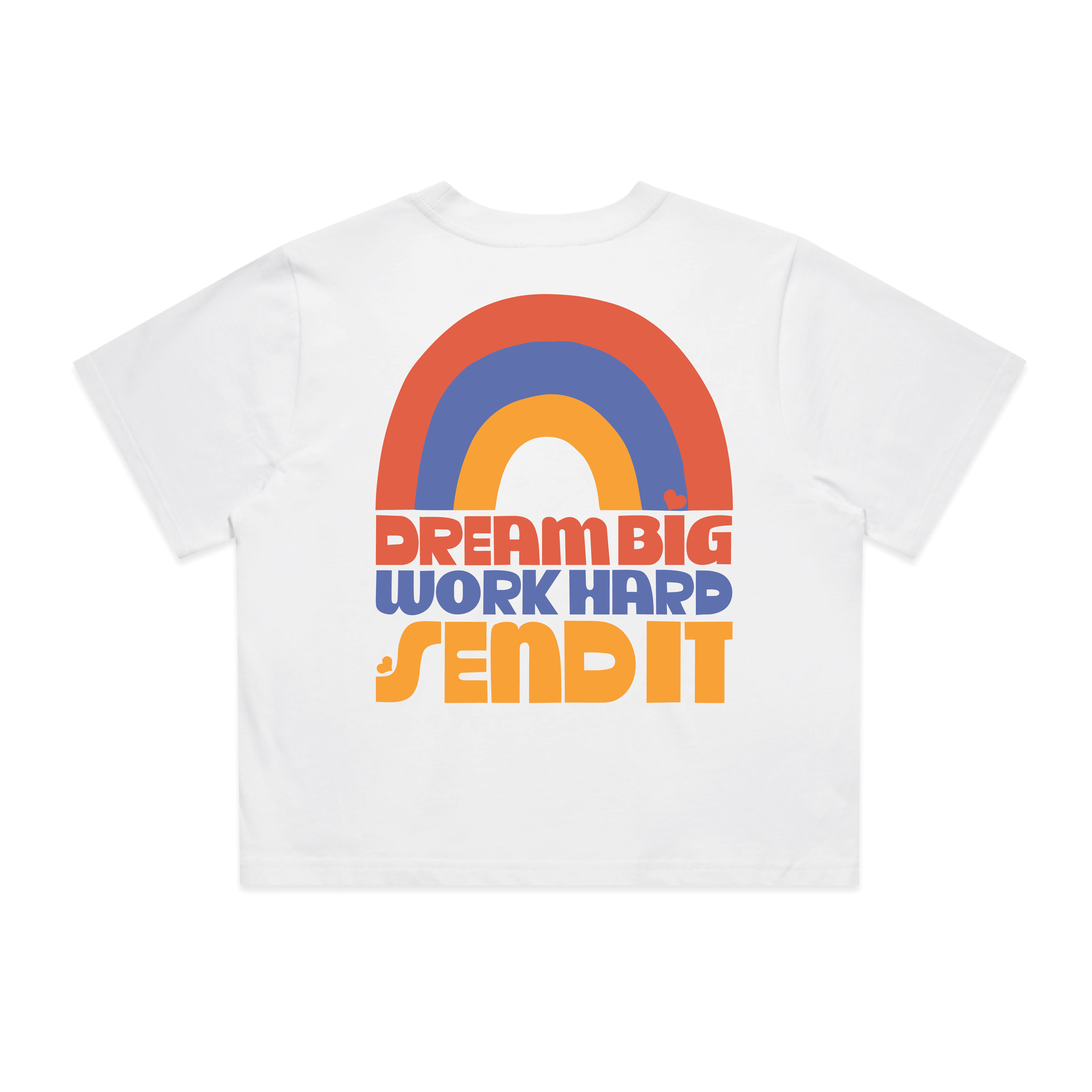 rainbow crop tee womens white back.png