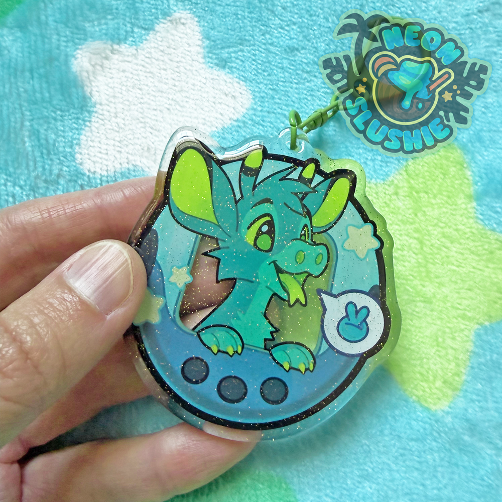 Virtual Pet - Xero Keychain — neonslushie