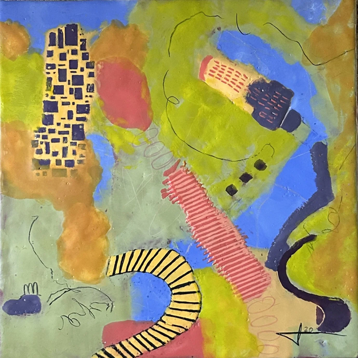 across the bridge       12x12