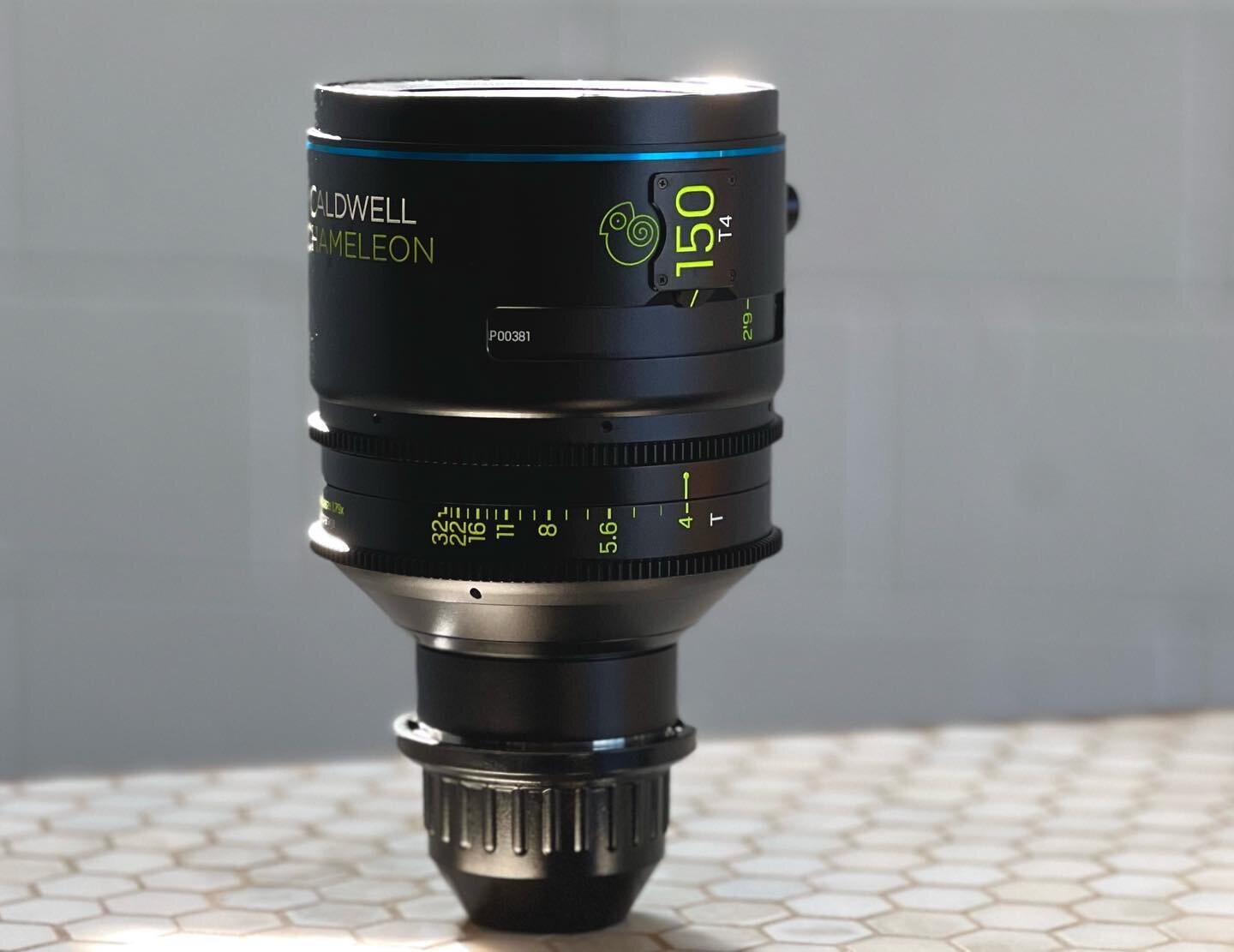 Caldwell Chameleon 1.79x 150MM has landed. Love a CU anamorphic lens! 32 and 60 are also coming soon to complete our set.