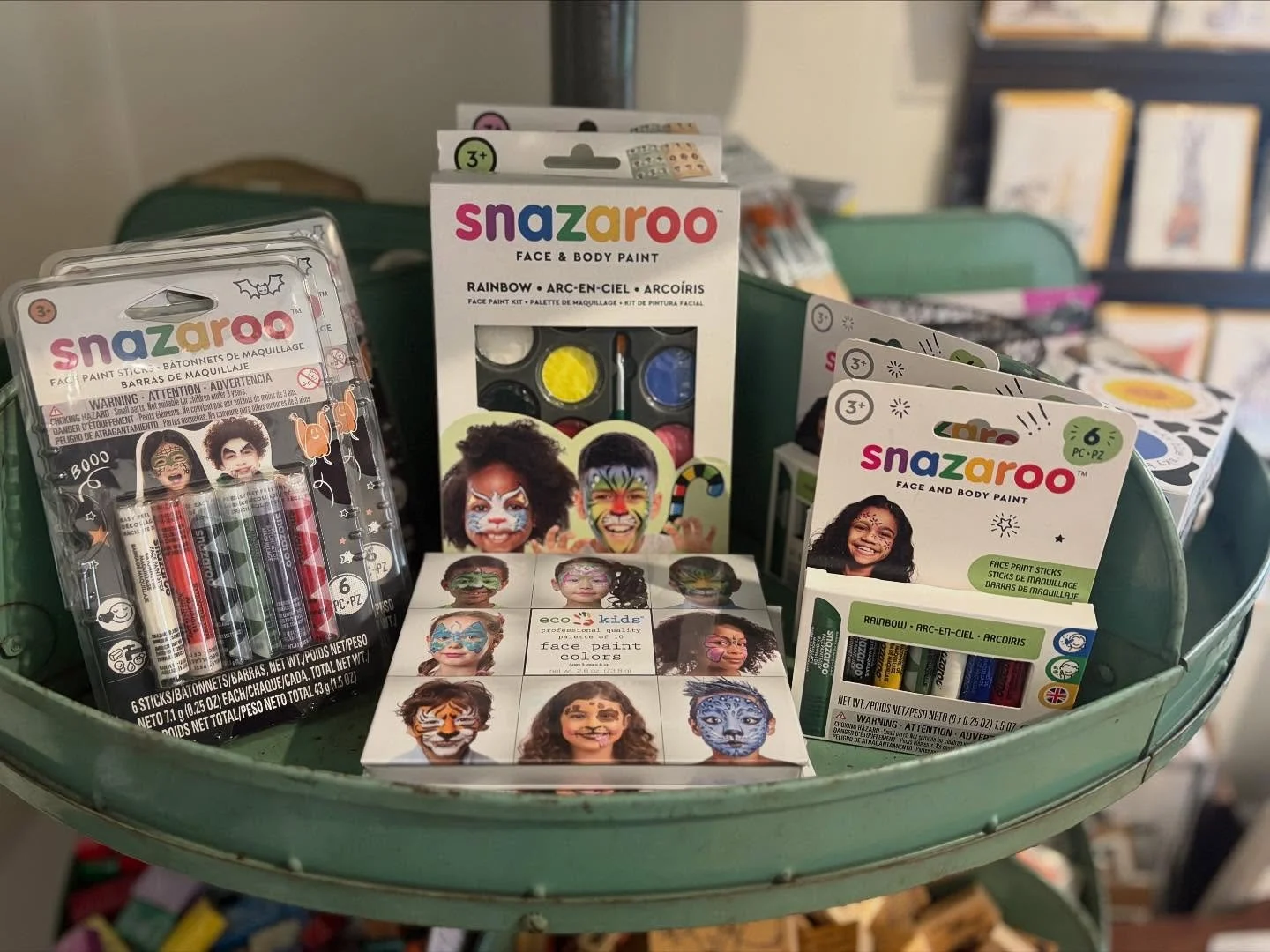 We&rsquo;ve got you covered this Halloween! We&rsquo;ve got @officialsnazaroo face and body paints in stock! Check the Jolly Green Giant for inventory. 👩🏻&zwj;🎤🧌🧛🏻&zwj;♀️