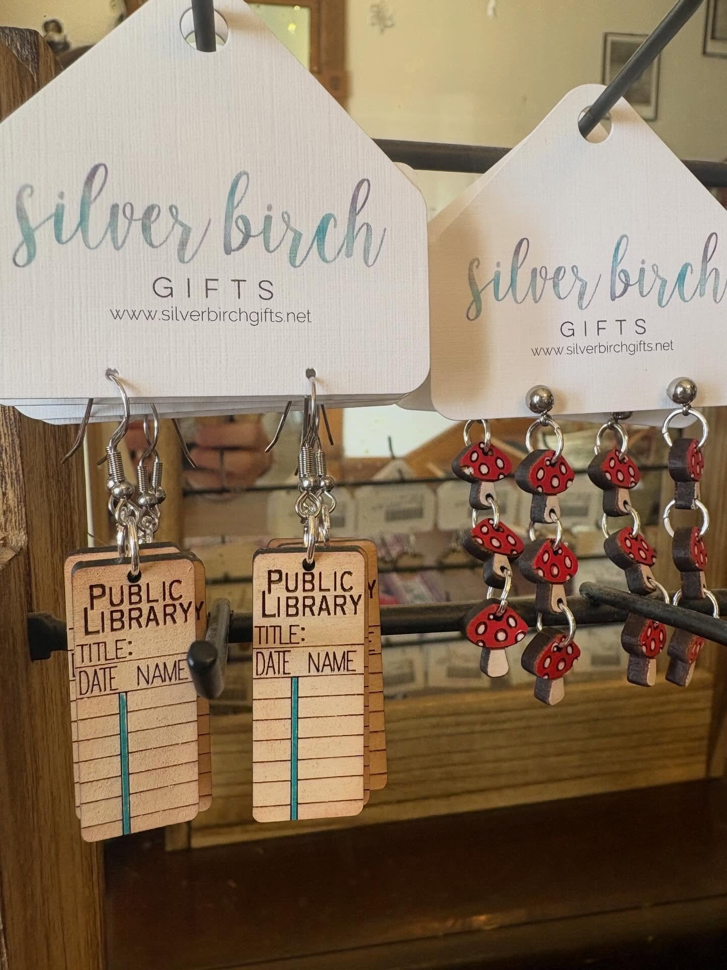 Cool earring alert!!🤩 Each pair is handmade by Silver Birch Gifts and the price point is 👌🏼! There are some great Mother&rsquo;s Day and teacher gifts in the mix!