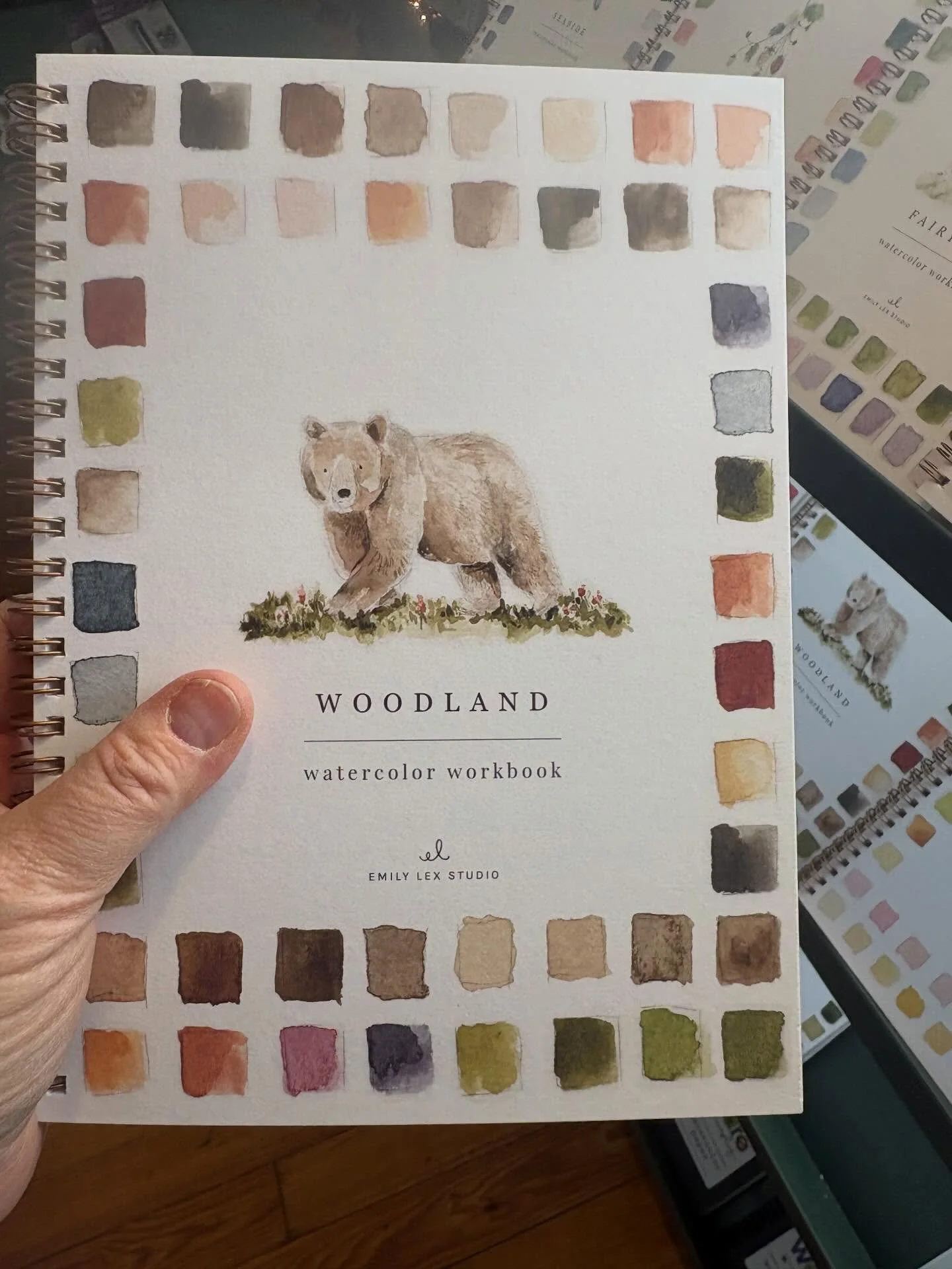 Watercolor workbooks back in stock with some new ones in the mix! 🌴🐻🦄