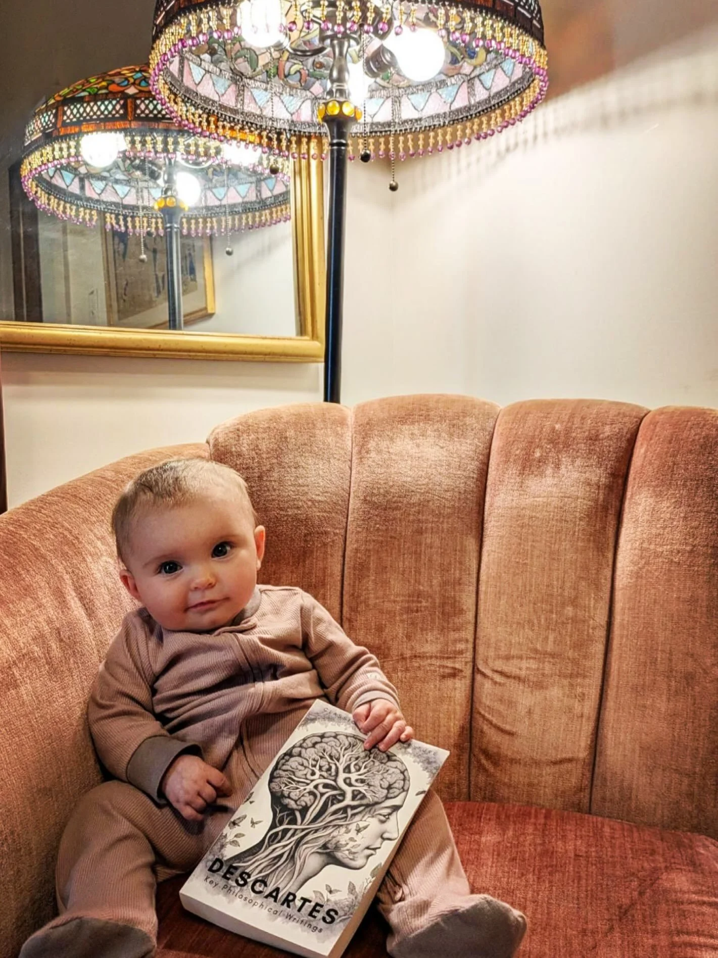 Happy September folks! 
It&rsquo;s time to get cozy and read. Maeve has chosen to dig in to philosophy. She&rsquo;s starting with Descartes as she so resonates with this quote: &ldquo;It is not enough to have a good mind; the main thing is to use it 